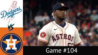 Astros VS Dodgers Condensed Game 7/27/24