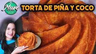 TORTA DE PIÑA Y COCO ESPONJOSA, DELICIOSA Y LA MÁS FÁCIL DE HACER | Muve Flavors