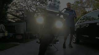 Lone Rider Motorcycle Lights on Triumph Tiger 1200 Rally Explorer