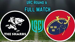 URC Round 6 Sharks vs Munster Full Match Replay 26 October 2024