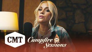 Megan Moroney Covers Chris Stapleton’s “What Are You Listening To?” | CMT Campfire Sessions