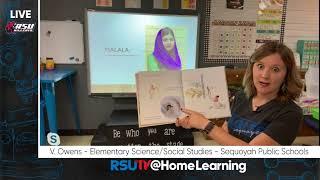 V. Owens – Science/Social Studies – Elementary- RSU TV @HomeLearning May 7th