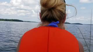 Inflatable boat , sib sport is the best, Rice lake passing island