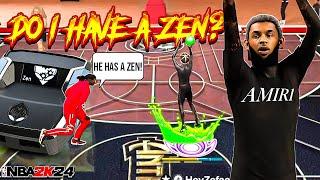 I WAS ACCUSED OF USING A ZEN IN NBA 2K24! DO I HAVE A ZEN? BEST JUMPSHOT + SETTINGS IN NBA 2K24!