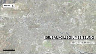 105. Sitzung des Baukollegiums | 25.11.2024