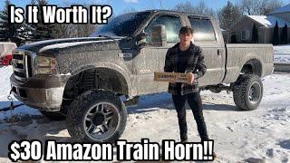 $30 Amazon Train Horn Is It Worth It??