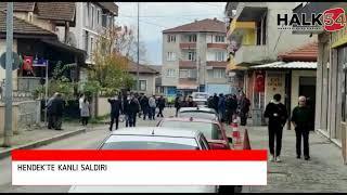 Sakarya Hendek'te silahlı kavga: 1 yaralı