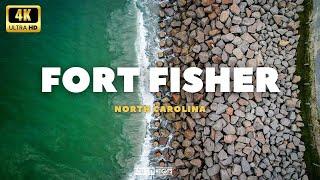 Welcome to Fort Fisher, NC | Tour by Drone | Captured in (4k UHD)