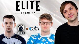 НС смотрит ФИНАЛ турнира Team Liquid vs 1win | Elite League Season 2