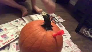 Pumpkin Carving Injury (Day 303)