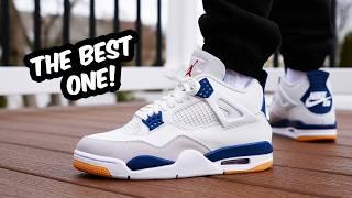 NIKE SB Air Jordan 4 Navy REVIEW & On Feet