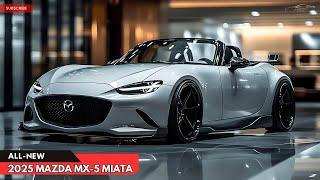 新登場!! 2025 マツダ Mx-5 ミアータが発表 - 財布に優しい素晴らしいロードスター!