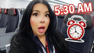 Flight Attendant Life - CREW SCHEDULING WOKE ME UP AT 5:30 AM WITH A TRIP️