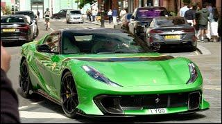 Supercars in Central London June 2024