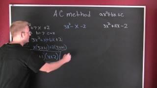 AC factoring method