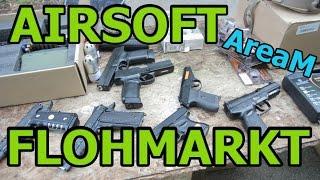 Airsoft Flohmarkt Area M Paintballfabrik 02.05.2015 Rundgang + Überblick GSPAirsoft german / deutsch