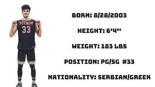 Sotiris Nafpliotis Prep season 2021-22 Full Highlights