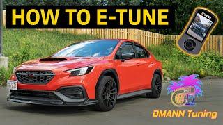 How To E-Tune Your Subaru WRX [Deep Dive + DMann Tuning]