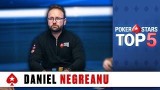 Daniel Negreanu Top Moments ️  Poker Top 5 ️  PokerStars Global