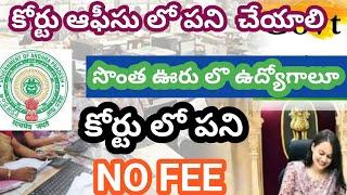 District court jobs|Telangana court jobs2024|latest court jobs