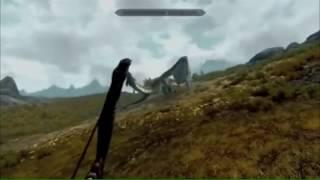 Skyrim - Dragon Gets Down