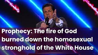 Prophecy: The fire of God burned down the homosexual stronghold of the White House | Hank Kunneman