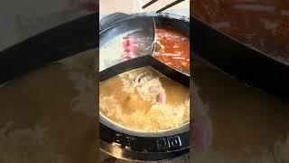 Golden Dragon Hot Pot (More meat being cooked)