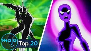 Top 20 Most Powerful Ben 10 Aliens