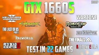 GTX 1660 Super Test in 22 Games - 1080p - GTX 1660 Super Benchmark