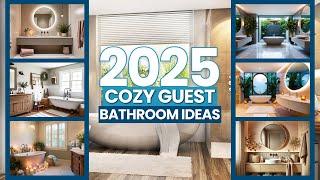 Cozy Guest Bathroom Ideas for 2025: Comfortable Decor Trends & Stylish Wall Mirror Choices