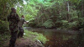 Wild camping and fishing