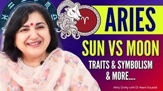 DIFFERENCES BETWEEN ARIES SUN AND ARIES MOON