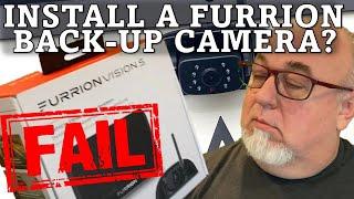 This is why I DON'T do install videos.  Furrion Vision S Backup Cam, Prewired on Ember Overland RV.