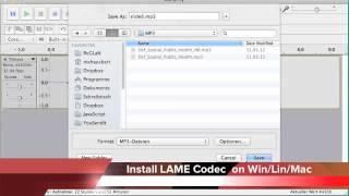 Step by Step Tutorial: Audacity - Record Audio Comments for a Video Presentation