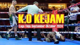 Inilah KO Kejam Duel Tinju Terbaru (September -Oktober 2024)