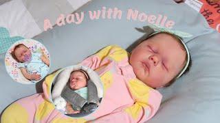 Reborn Baby Noelle's Day In The Life *with outing* | Sophia's Reborns