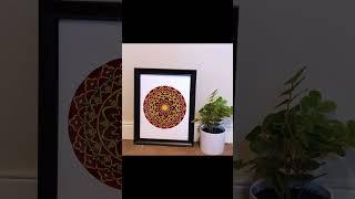 Decorate your home  with Mandala frames | Aangi Craft Studio