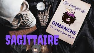 ️ SAGITTAIRE  Dimanche 03 Novembre 2024  Horoscope Voyance Guidance Loi de l’attraction