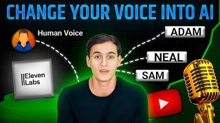 Convert Your Real Voice into Ai Voice (Eleven labs all voice included) Ai voice changer