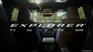 Look Inside the New 2025 Ford Explorer®