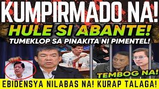 KÛMPÎRMAD0 NA ABANTE FERNANDEZ TIKL0P KAY PIMENTEL! PBBM TEMP0RAY SHELTER VS FPRRD!(News Reaction)