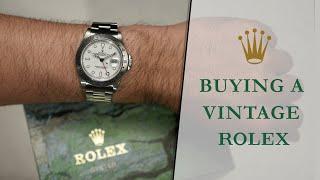 Buying my first Vintage Rolex, a birth year watch!