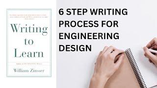 Writing to Learn by William Zinsser + Engineering Design + Teaching Experience