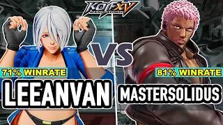 KOF XV ▰ Leeanvan (Ángel/Isla/Whip) vs Mastersolidus (O.Yashiro/Ralf/Dolores)