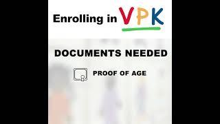 Documents You Need to Enroll Your Child in Voluntary Prekindergarten (VPK)
