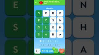 Wordbrain 2 Back To School Challenge - Day 10 | Cheats for Wordbrain 2