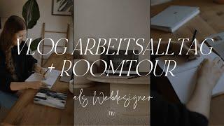 Arbeitsalltag + Roomtour als Webdesigner | Vlog