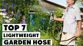 7 Best Lightweight Garden Hoses for Easy Gardening