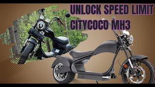 Unlock the speed limit Citycoco MH3 Chopper