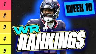  NEW Top 36 WR RANKINGS for Week 10 Fantasy Football  | Fantasy Football Rankings